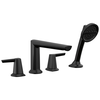 4-Hole Roman Tub Trim with Hand Shower (Recertified)