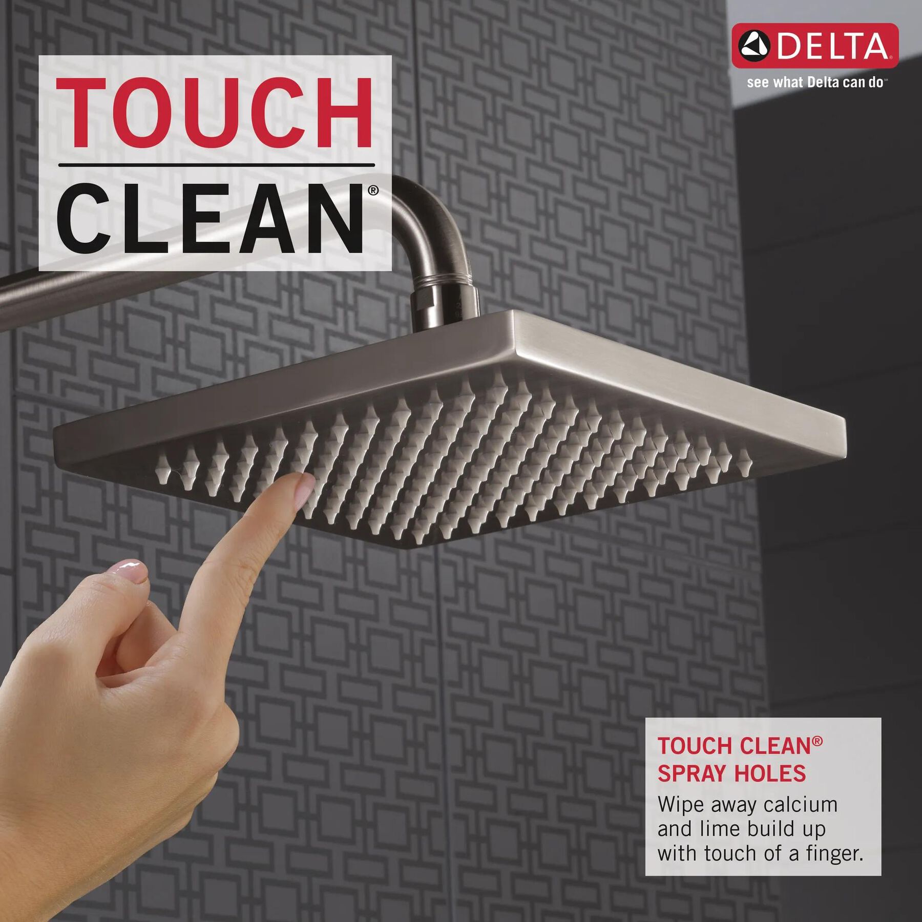 Single-Setting Raincan Shower Head