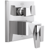 Two-Handle Monitor 17T Series Valve Trim with 3-Setting Diverter