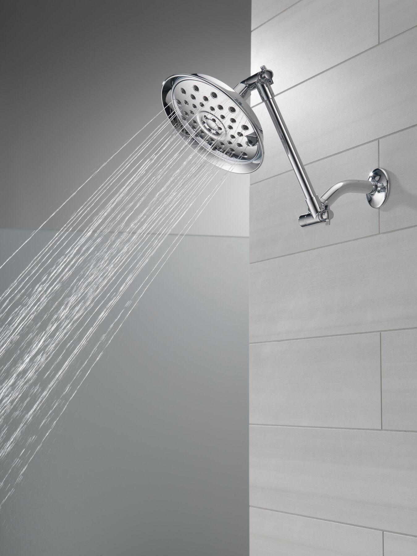 Bell Shower Head with Adjustable Arm Extender (Recertified)