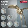 HydroRain&reg; H2Okinetic&reg; 5-Setting Two-in-One Shower Head (Recertified)
