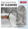Single Handle Pull-Down Bathroom Faucet