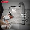 Single Handle Pull-Down Bar/Prep Faucet With Touch<sub>2</sub>O&reg; Technology