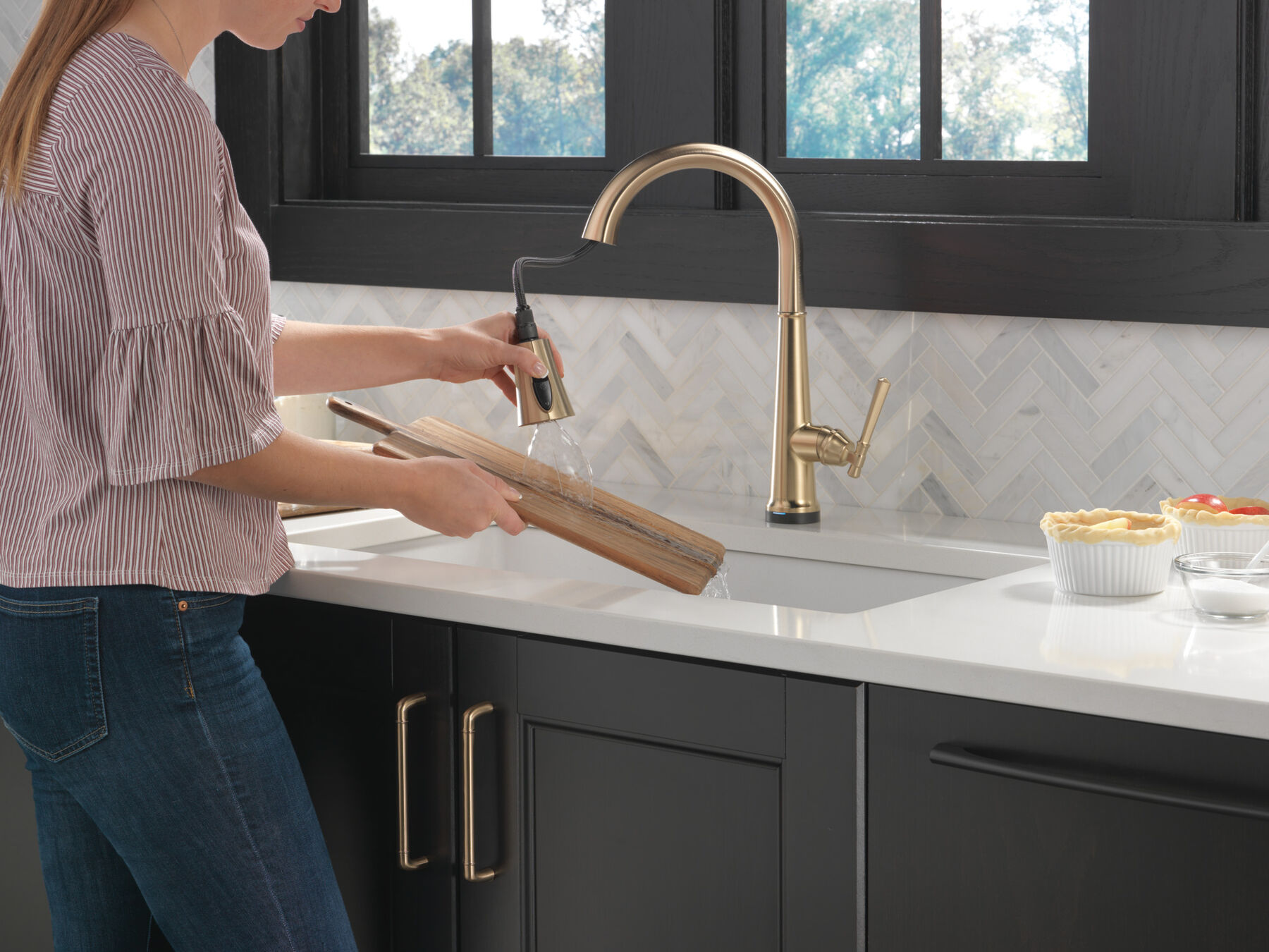 Touch<sub>2</sub>O&reg;  Pull-Down Kitchen w/ShieldSpray (Recertified)