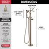 FM Tub Filler Trim w/ HS 1H w/o Handle (Recertified)