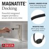 Single Handle Pull-Down Bathroom Faucet
