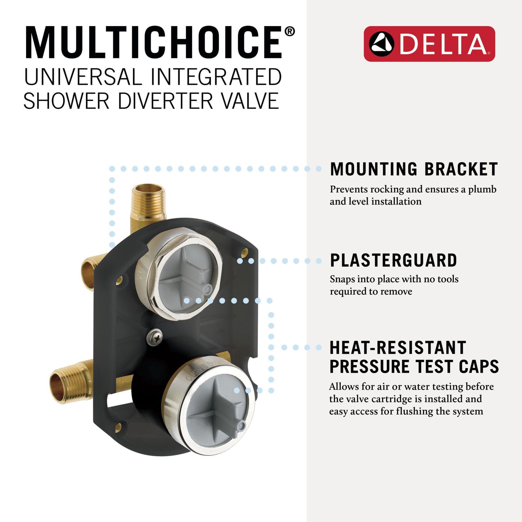 Rough-In MultiChoice Integrated Diverter (Recertified)