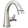 Single Handle Pull Down Bathroom Faucet