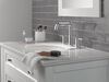 Two Handle Widespread Pull-Down Bathroom Faucet