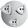 H<sub>2</sub>Okinetic&reg; Pendant Raincan Shower Head with LED Light