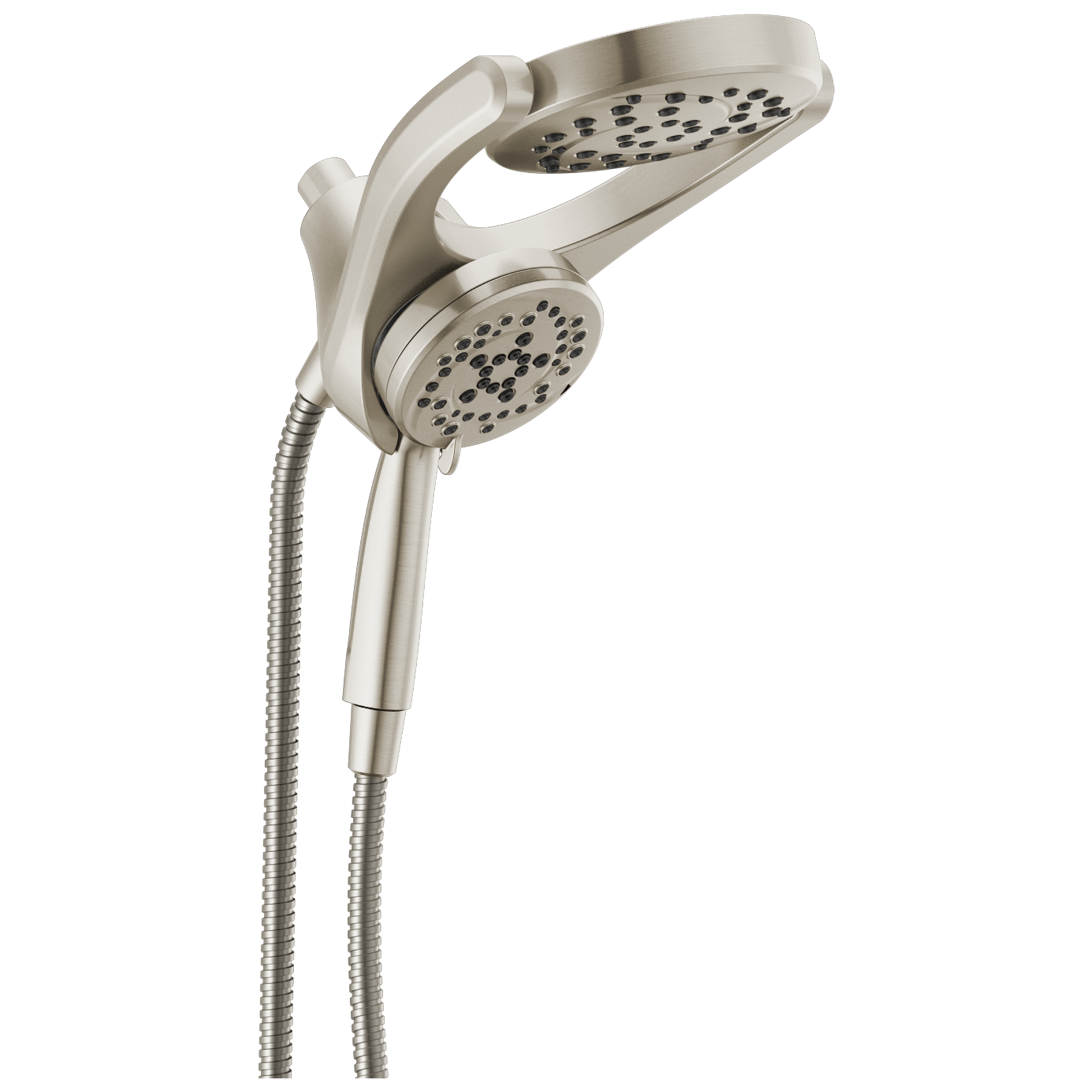 HydroRain&reg; 4-Setting Two-in-One Shower Head