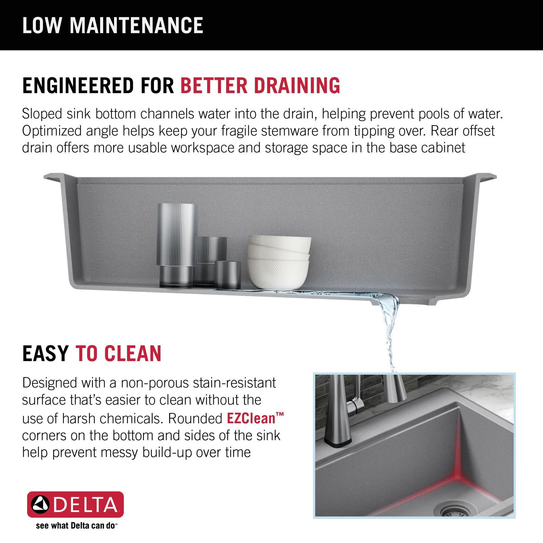 33&rdquo; Granite Composite Workstation Kitchen Sink Drop-In Top Mount Single Bowl with WorkFlow&trade; Ledge and Accessories in Dark Grey
