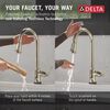 Single Handle Kitchen Pull-Down Faucet With Touchless Technology