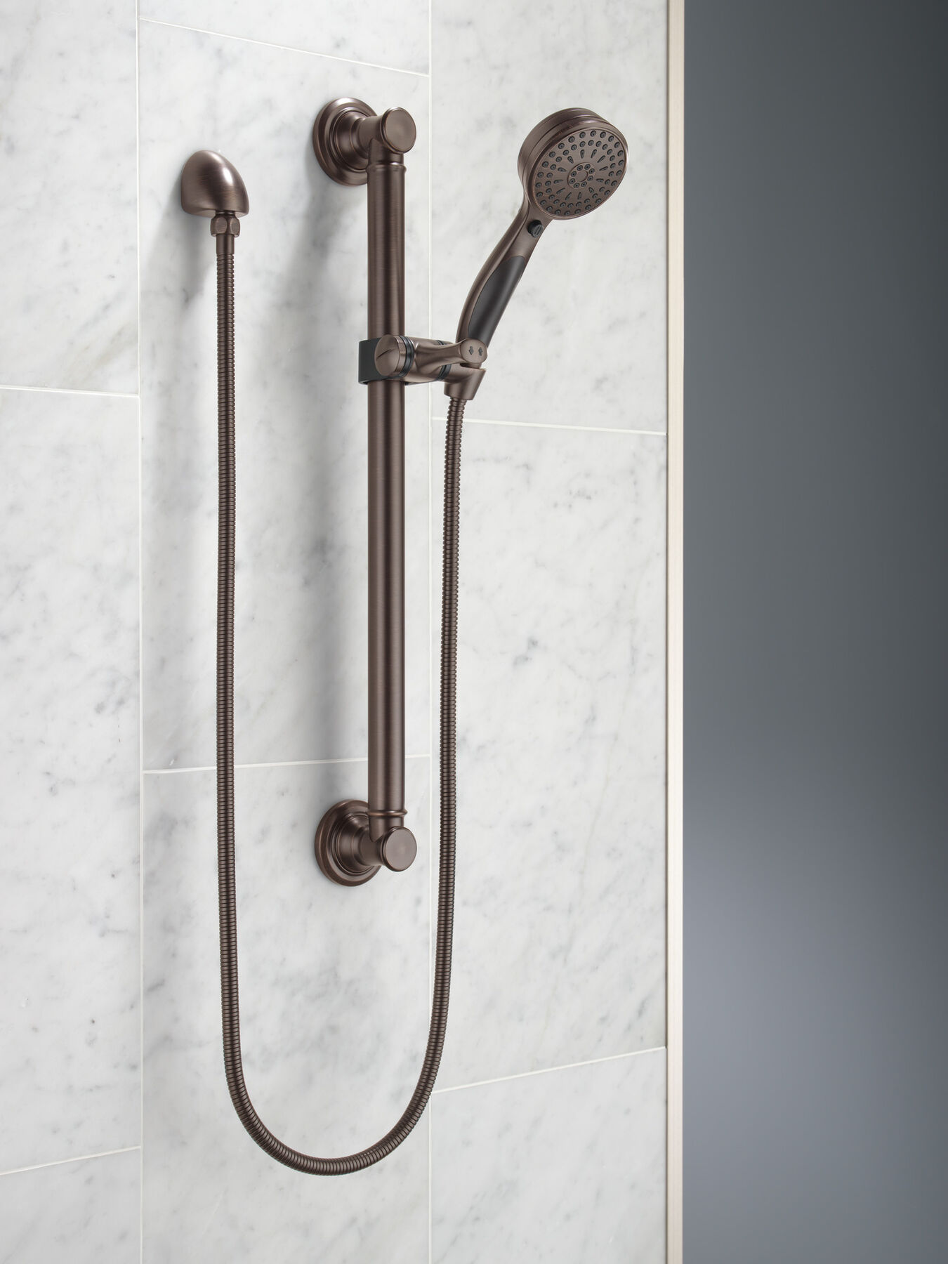 ActivTouch&reg; 9-Setting Hand Shower with Traditional Slide Bar / Grab Bar