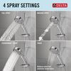 4-Setting Hand Shower with FeatherRain&trade; Spray