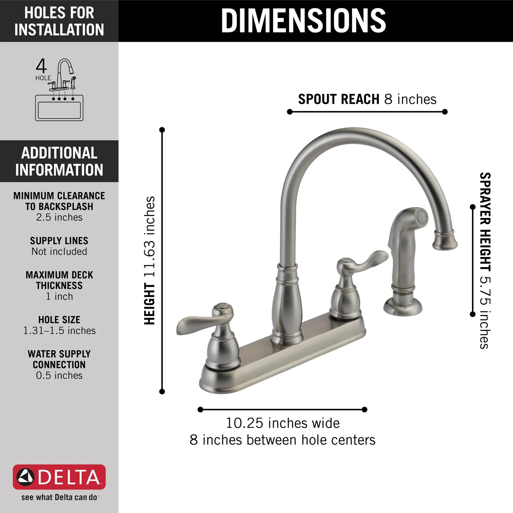 Kitchen Faucet (Recertified)