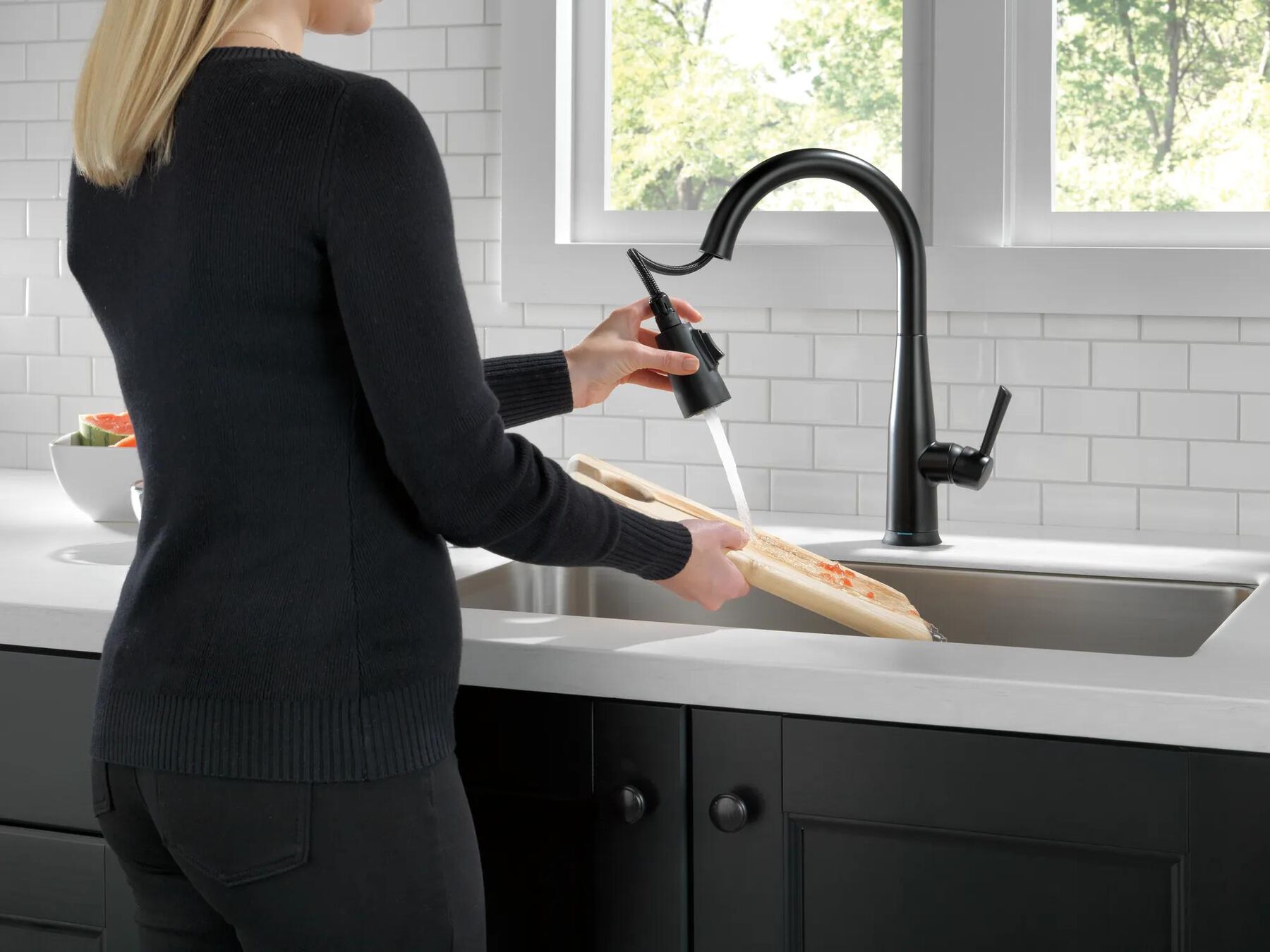 VoiceIQ&reg; Single Handle Pull-Down Faucet with Touch<sub>2</sub>O&reg; Technology (Recertified)