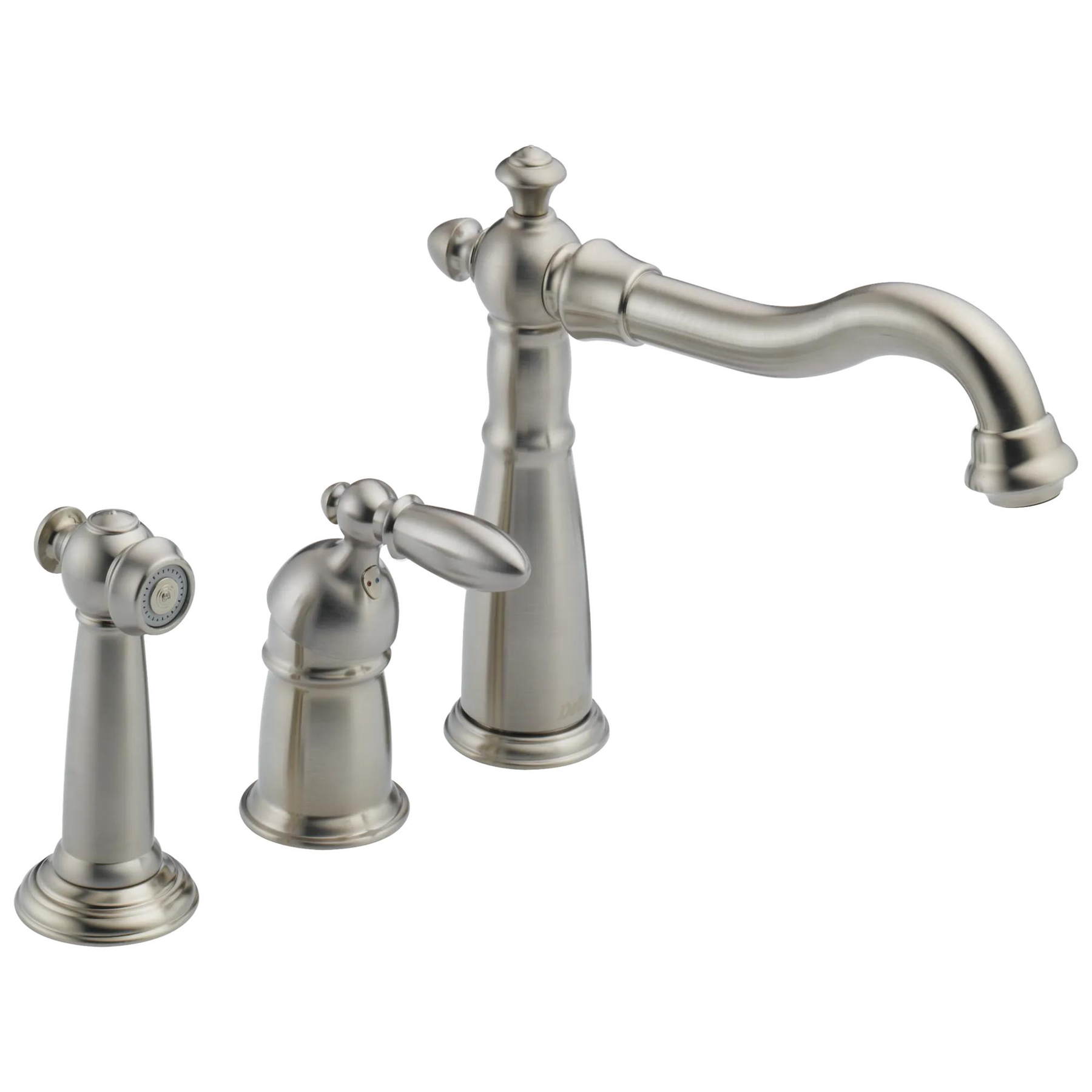 Single Handle Kitchen Faucet with Spray