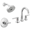 Widespread Lavatory Faucet with Shower Trim Bundle - 14 Series