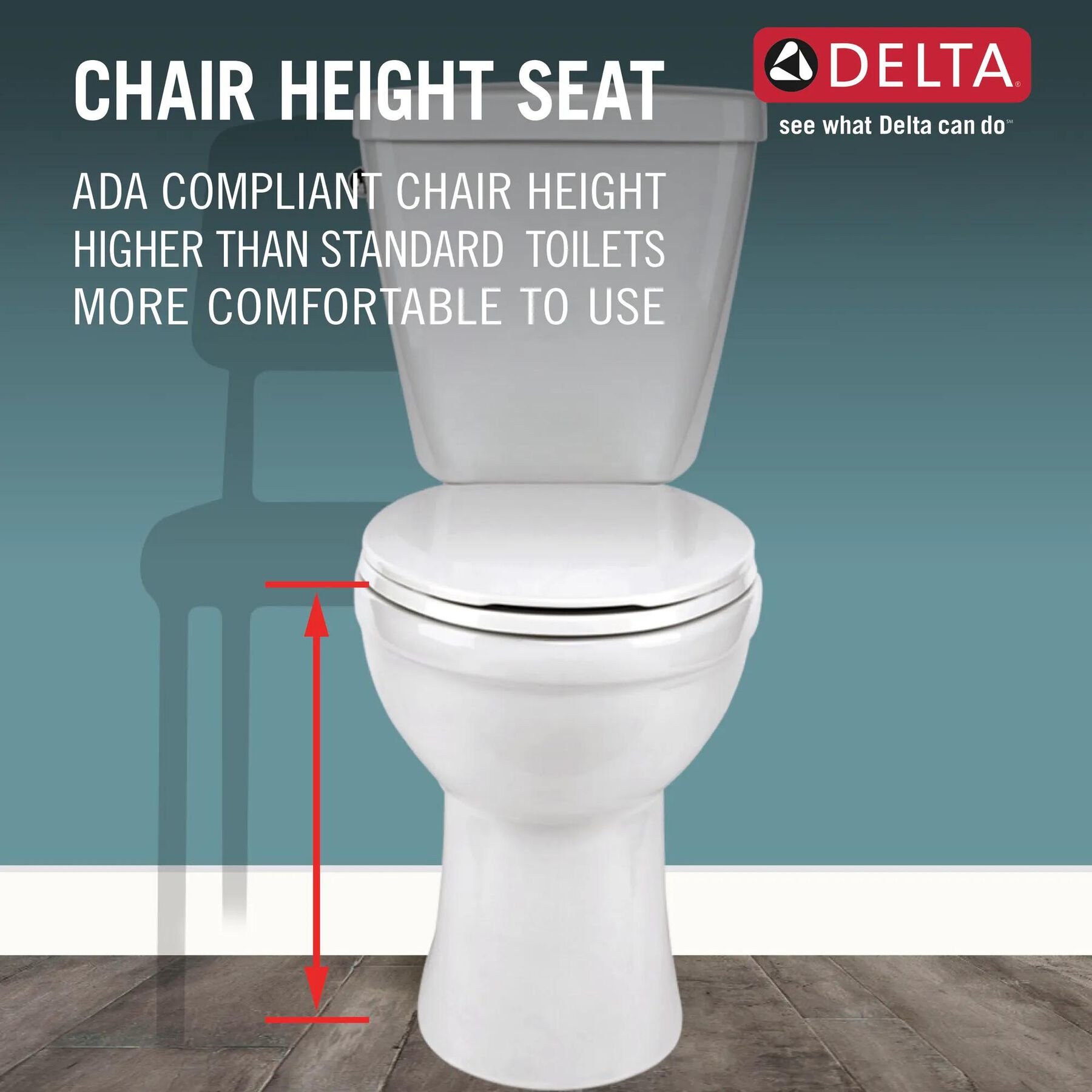 Toilet Single-Flush with Bidet Seat Bundle