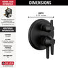 17S Integrated Diverter Trim - 6 Setting