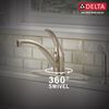 Single Handle Kitchen Faucet With Spray (Recertified)