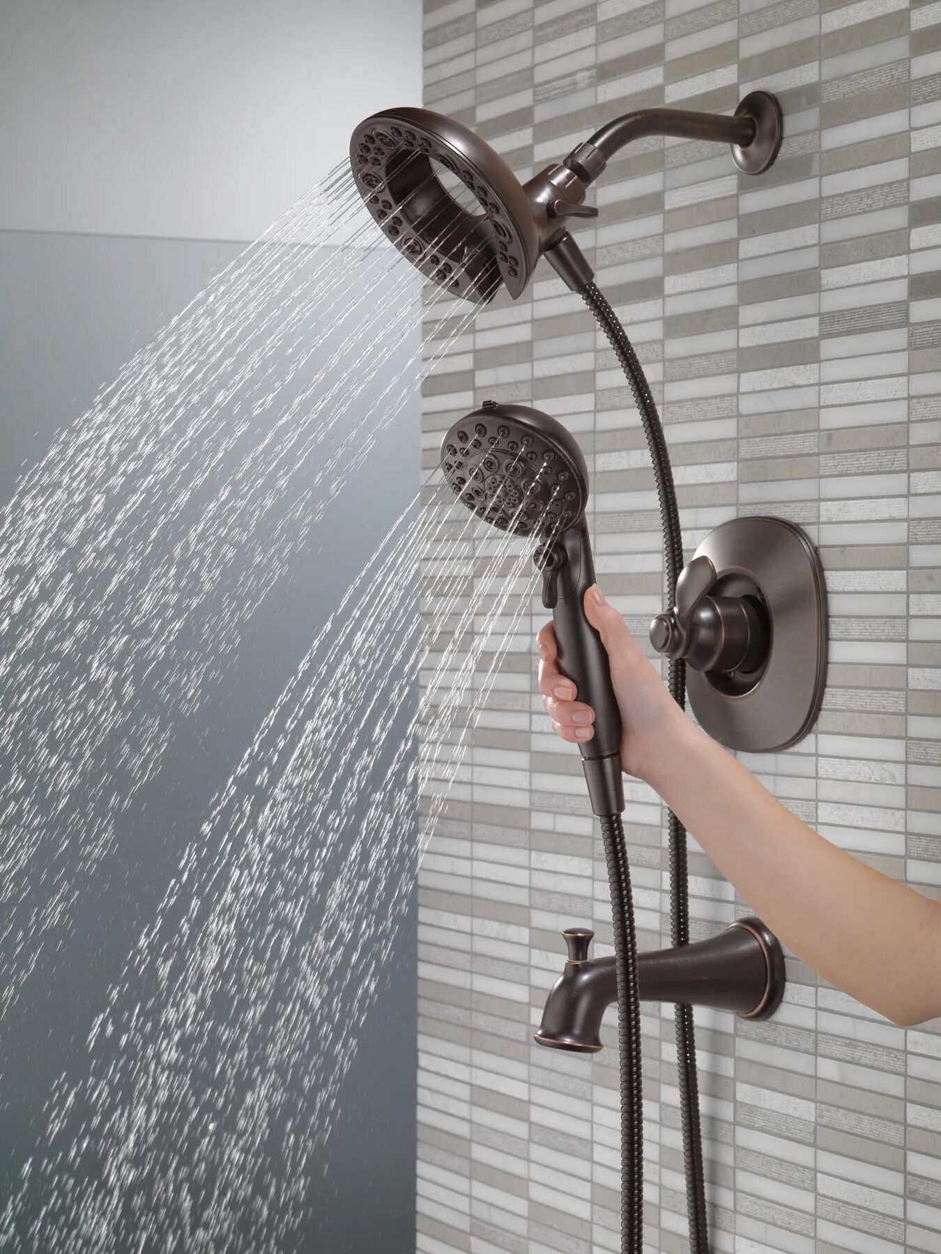 Monitor&reg; 14 Series Tub and Shower with WaterSense&reg; In2ition&reg; Two-in-One Shower