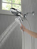 HydroRain&reg; 4-Setting Two-in-One Shower Head