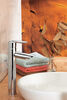 Single Hole Bathroom - Stick Handle - with Pillar Extension Includes Pop-Up Ceramic Valve System