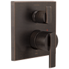 Angular Modern Monitor&reg; 14 Series Valve Trim with 6-Setting Integrated Diverter