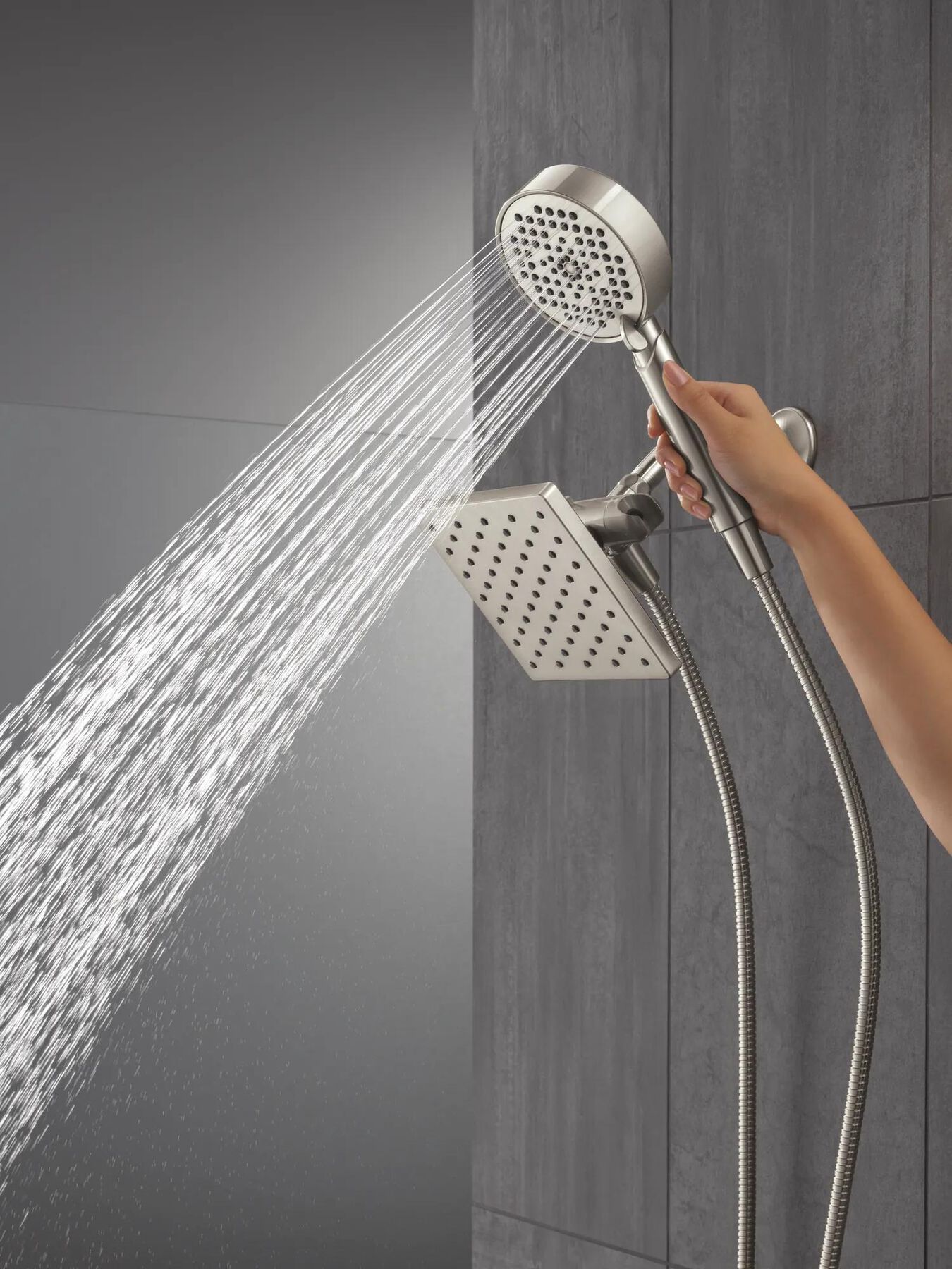 5-Setting Two-in-One Combination Shower