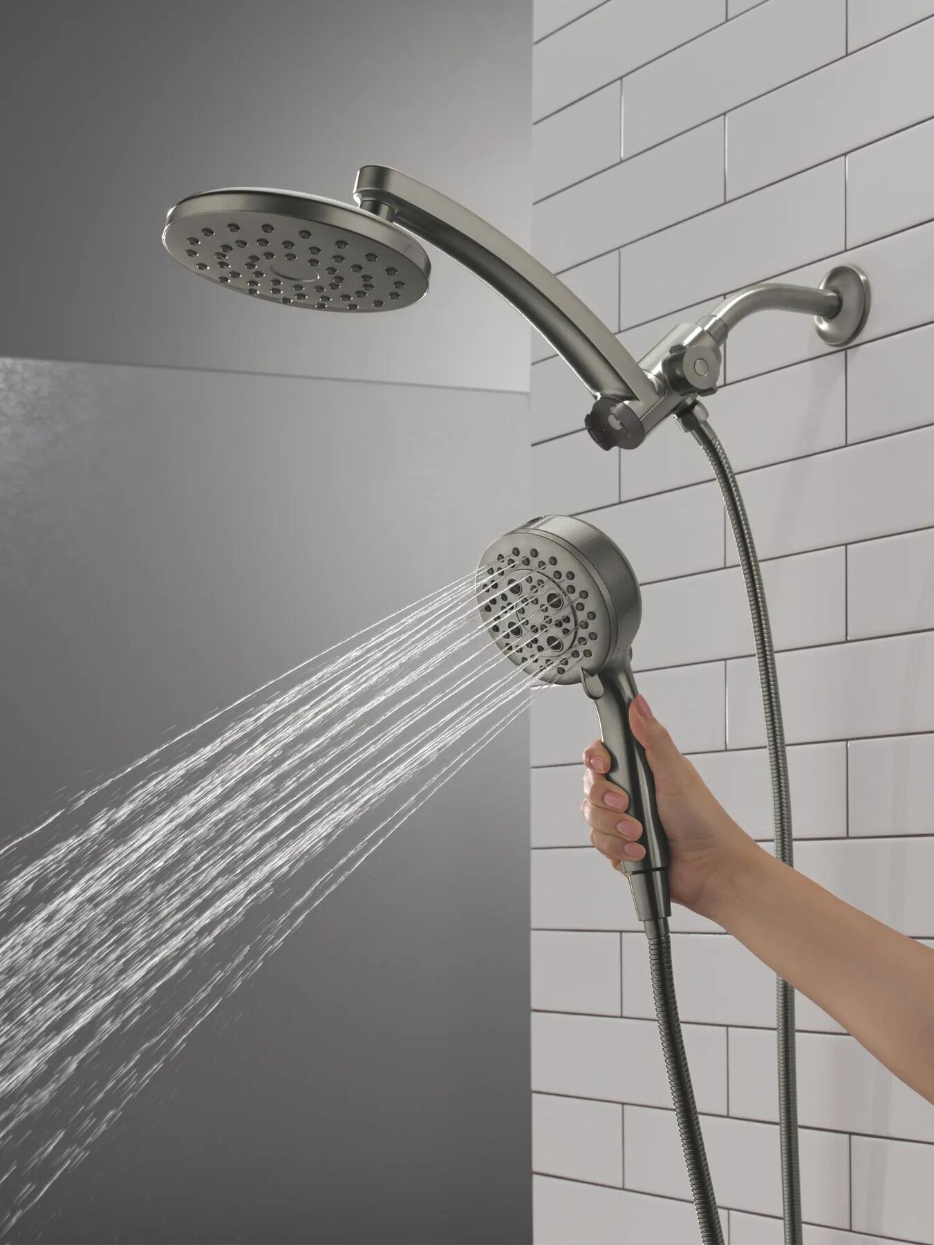 PivotPro&trade; 3-in-1 Combination Shower