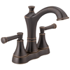 Two Handle Centerset Bathroom Faucet (Recertified)