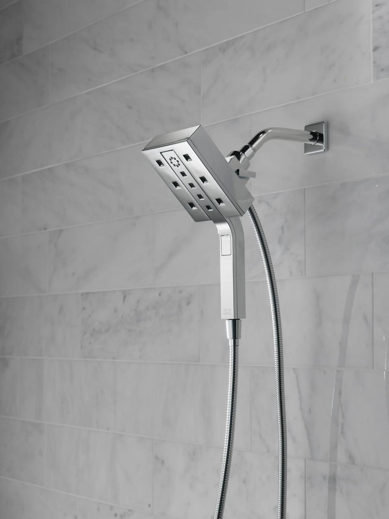 H<sub>2</sub>Okinetic&reg; In2ition&reg; 4-Setting Two-in-One Shower
