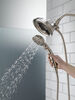 H<sub>2</sub>Okinetic&reg; In2ition&reg; 4-Setting Two-in-One Shower