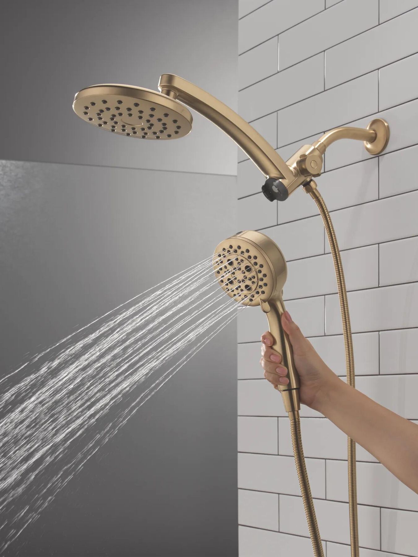 PivotPro&trade; 3-in-1 Combination Shower