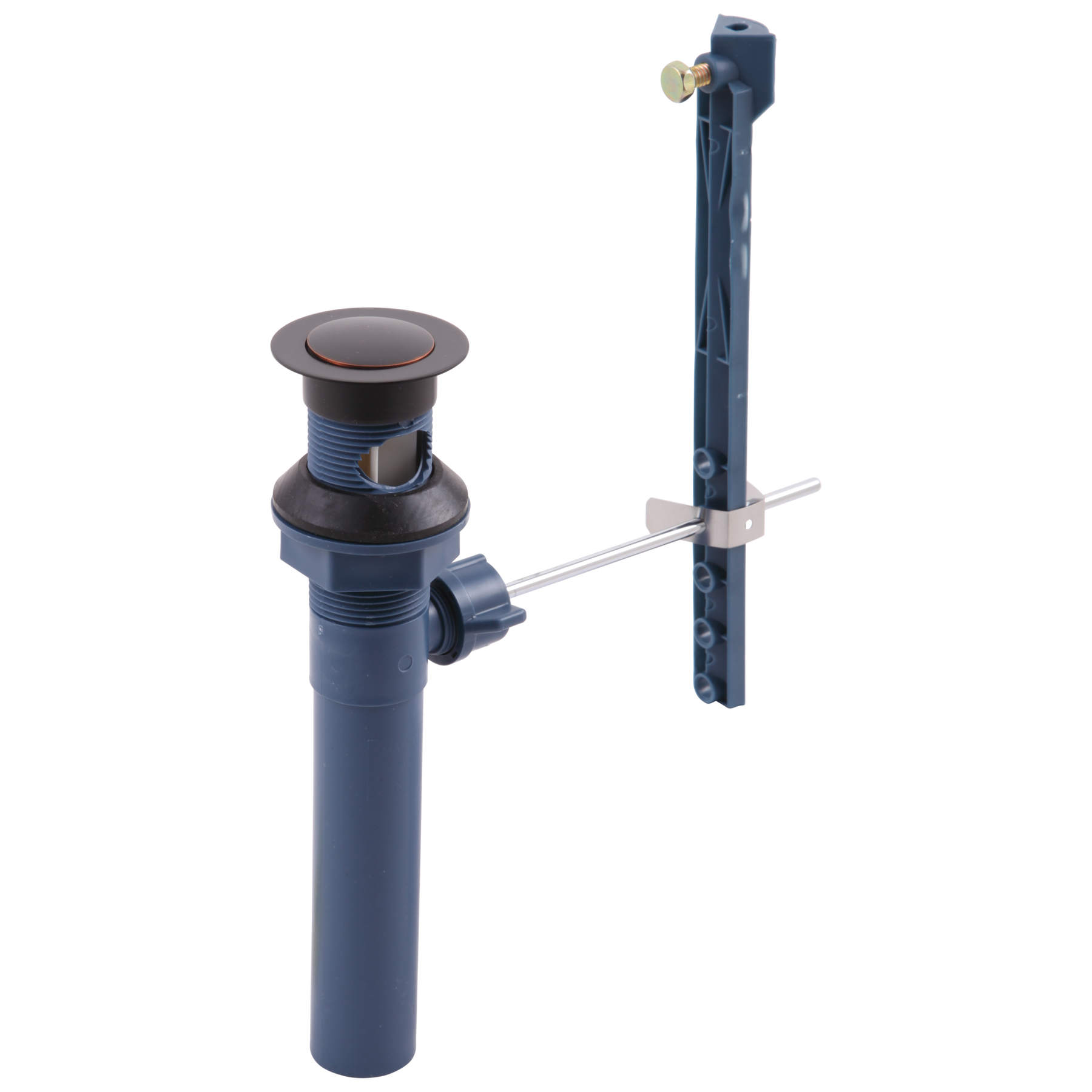 Drain Assembly- Plastic Pop-Up - Less Lift Rod - Bathroom