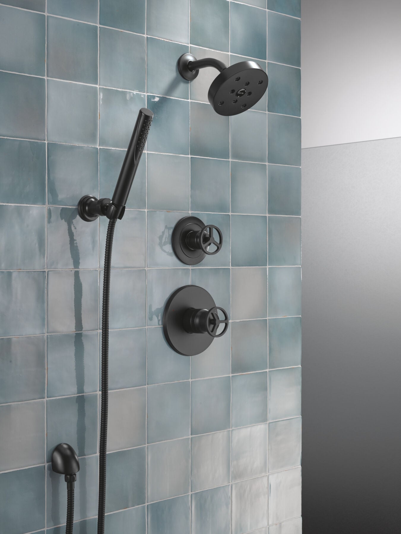 Premium Single-Setting Adjustable Wall Mount Hand Shower