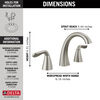 Widespread Lavatory Faucet with Shower Trim Bundle - 14 Series