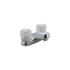 Two Handle Centerset Lavatory Faucet - Less Pop-Up