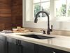 Single Handle Pull-Down Kitchen Faucet with Soap Dispenser
