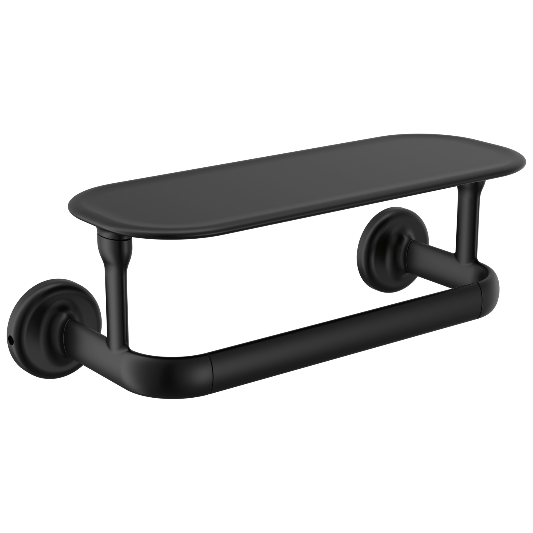 8" Towel Bar with Shelf