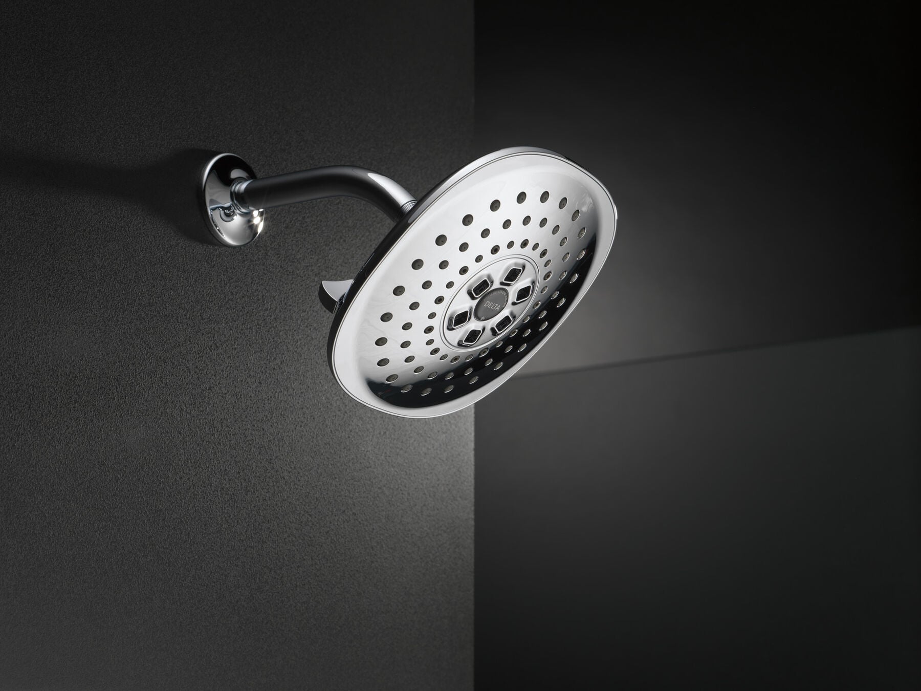 H<sub>2</sub>Okinetic&reg; 3-Setting Raincan Shower Head
