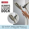 6-Setting SureDock&reg; Magnetic Hand Shower
