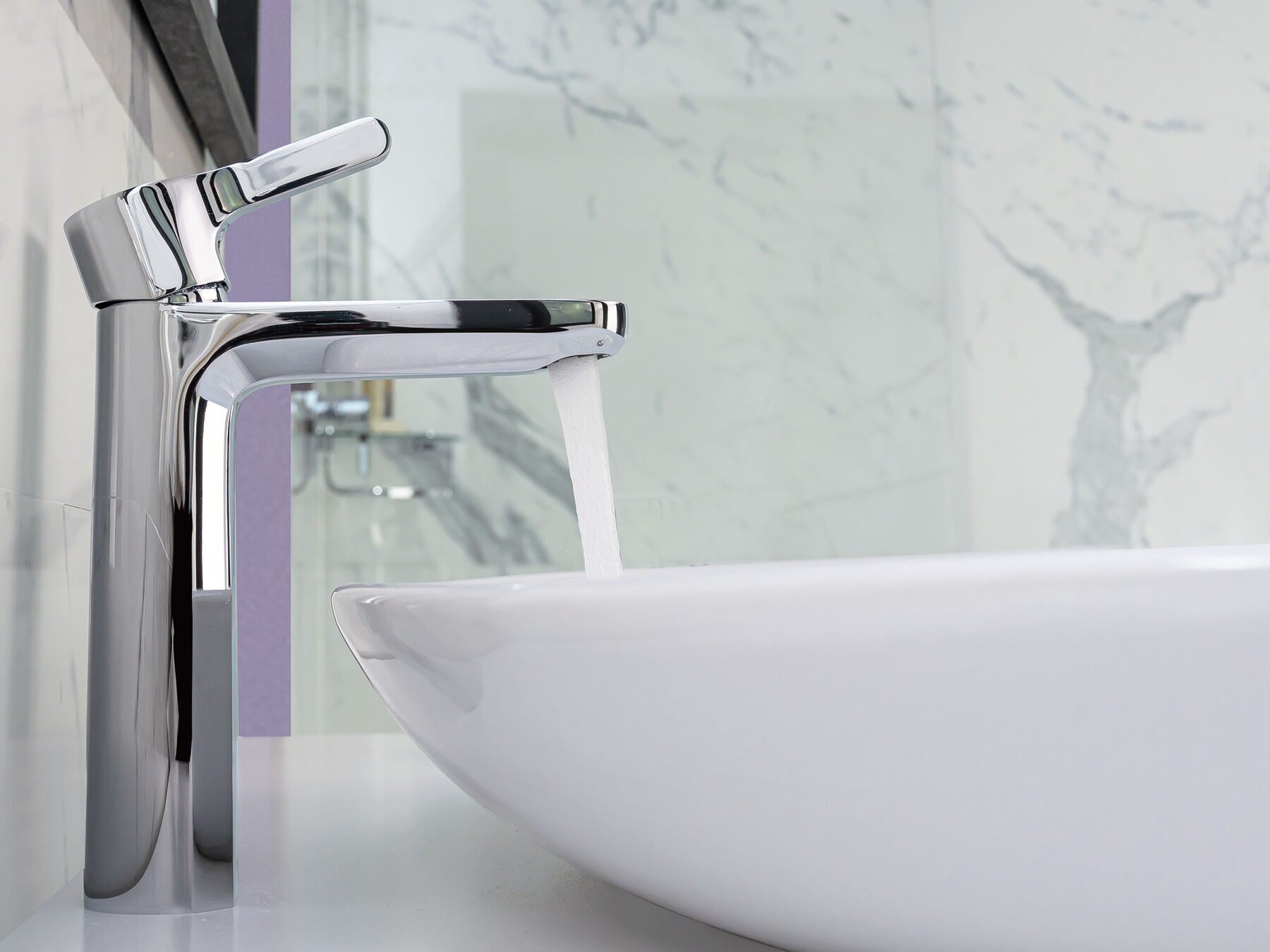 Single Handle Single-Hole Mid-Height Lavatory Faucet