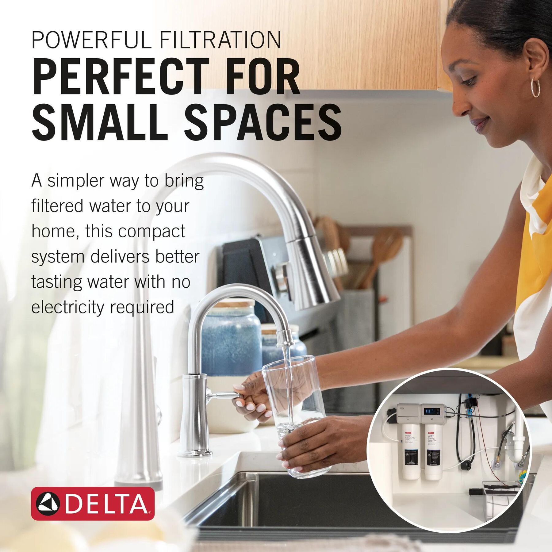 2-Stage Water Filtration System with Beverage Faucet Bundle