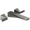 Two Handle Wall Mount Bathroom Faucet Trim (Recertified)