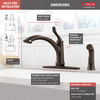 Single Handle Kitchen Faucet with Spray
