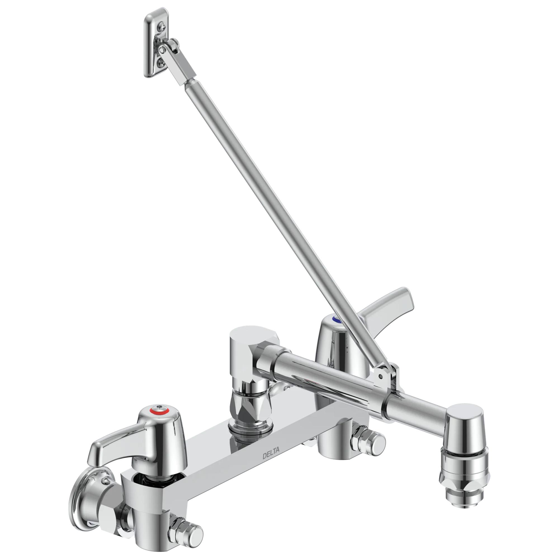 Two Handle 8 In Wallmount Service Sink Faucet