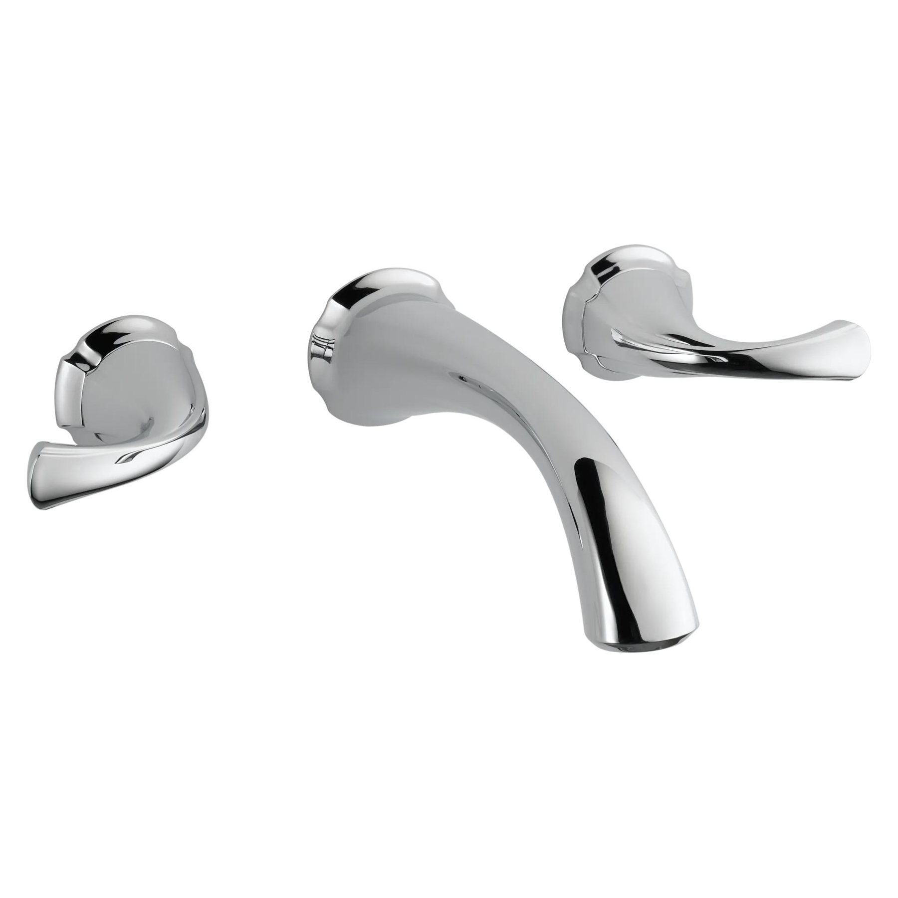 Two Handle Wall Mount Bathroom Faucet Trim